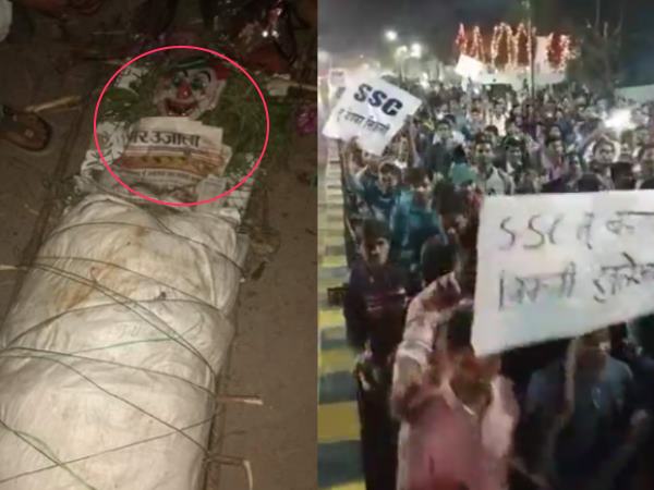 लगातार हो रहा है प्रदर्शन
