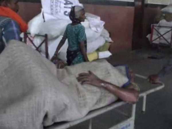 Woman fires herself on railway platform in Kanpur Woman fires herself on railway platform in Kanpur