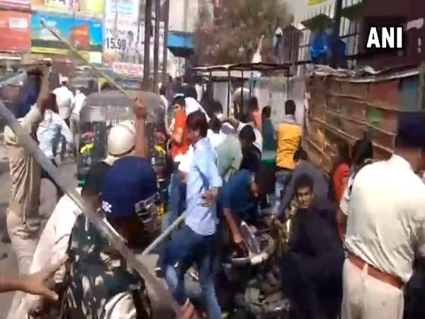 Bihar Police lathi charge Patna Kargil Chowk Aspirants protest SI question paper leak Bihar Police lathi charge Patna Kargil Chowk Aspirants protest SI question paper leak
