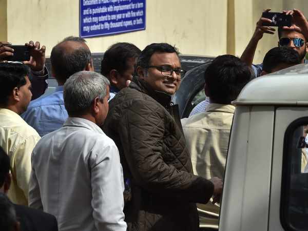 कार्ती चिंदबरम के CA की रिमांड अवधि 14 दिन बढ़ी