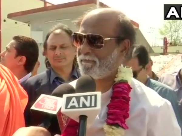आध्यात्मिक यात्रा पर हैं रजनीकांत