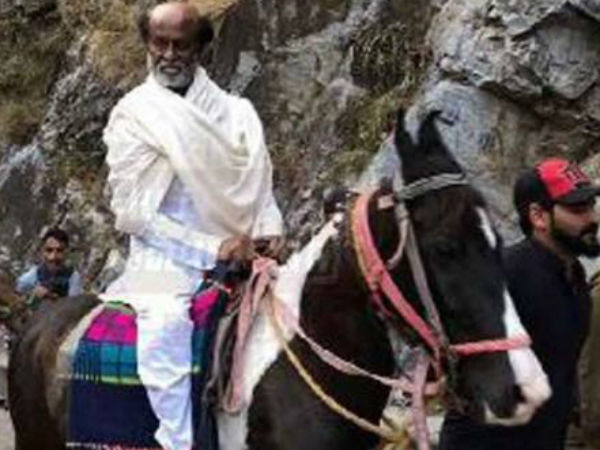 घुड़सवारी करते हुए दिखे तमिल सिनेमा के भगवान