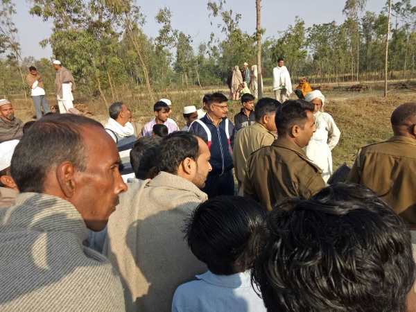 नदी से शव किया गया बरामद