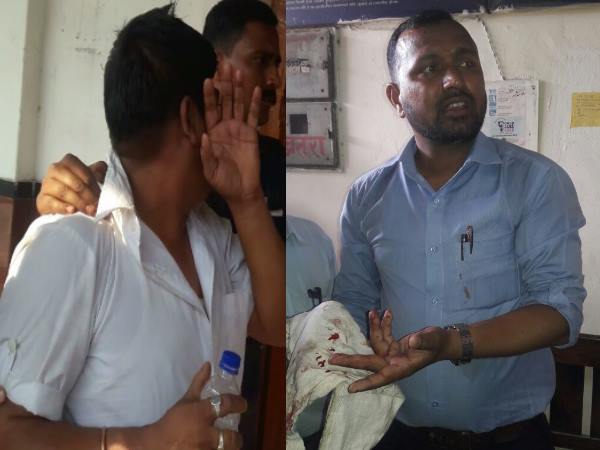 saharanpur ac technician stabbed loco pilot and injured him saharanpur ac technician stabbed loco pilot and injured him
