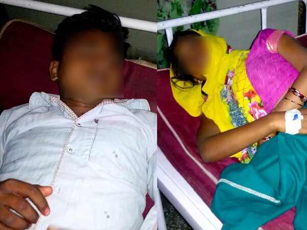 Husband and wife consumed poison in Shahjahanpur Husband and wife consumed poison in Shahjahanpur