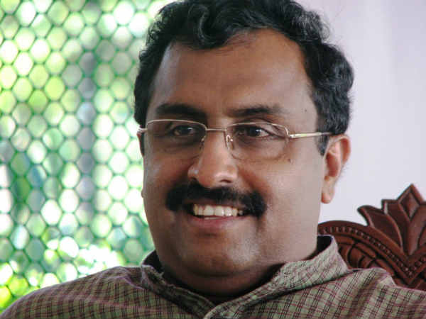 राम माधव ने भी ट्वीट हटाया