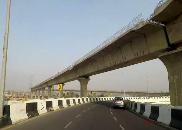 8.4km Sarai Kale Khan-Ghazipur flyover will be operational from first week of may 8.4km Sarai Kale Khan-Ghazipur flyover will be operational from first week of may