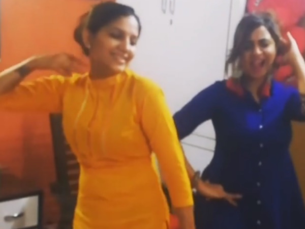 Sapna Choudhary And Arshi Khan Sapna Choudhary And Arshi Khan
