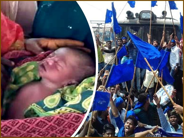नवजात की मौत के बाद परिजनों का रो-रो कर बुरा हाल है