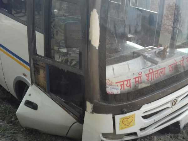 A woman killed in accident when BJP leaders vehicle hit a car A woman killed in accident when BJP leaders vehicle hit a car