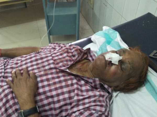 A woman killed in accident when BJP leaders vehicle hit a car A woman killed in accident when BJP leaders vehicle hit a car