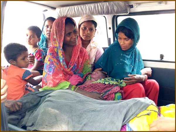 मरीज गांधी सेतु ठप हो जाने से बेचैन दिखे