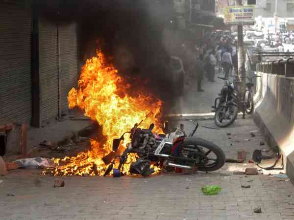 bharat bandh sc st protection act turn violent curfew firing bharat bandh sc st protection act turn violent curfew firing