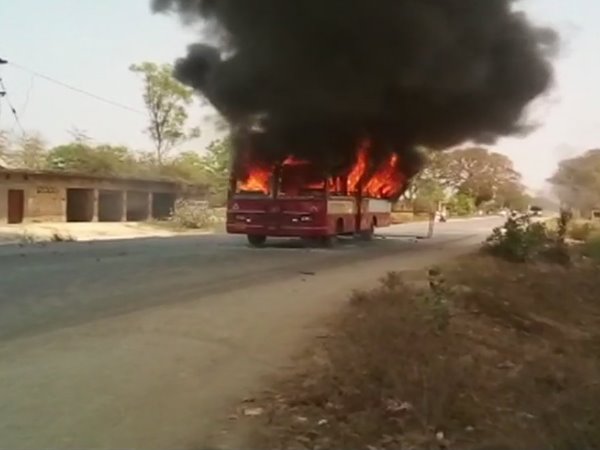 bharat bandh sc st protection act turn violent curfew firing bharat bandh sc st protection act turn violent curfew firing