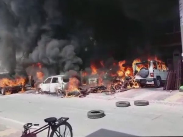 bharat bandh sc st protection act turn violent curfew firing bharat bandh sc st protection act turn violent curfew firing