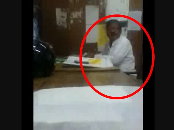 MAU clerk caught receiving bribe on camera MAU clerk caught receiving bribe on camera
