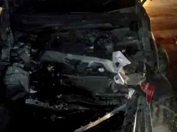 Fire in running truck on Ring Road of Lucknow Fire in running truck on Ring Road of Lucknow