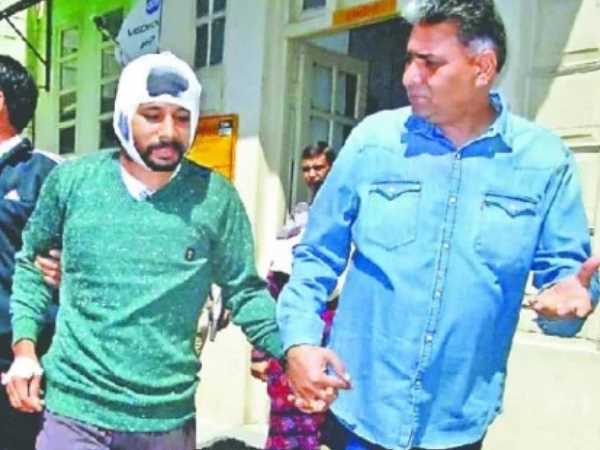 nainital high court judge Rajeev sharma help injured man in uttarakhand nainital high court judge Rajeev sharma help injured man in uttarakhand