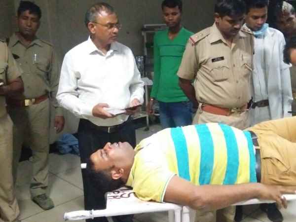 A criminal was injured in an encounter with police in Meerut A criminal was injured in an encounter with police in Meerut