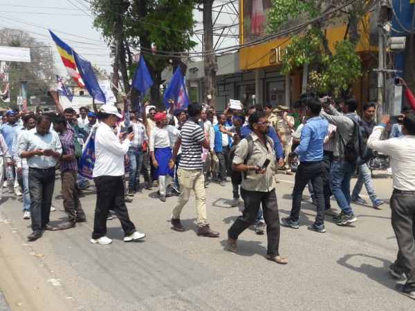 One died in Muzaffarnagar during Bharat bandh One died in Muzaffarnagar during Bharat bandh