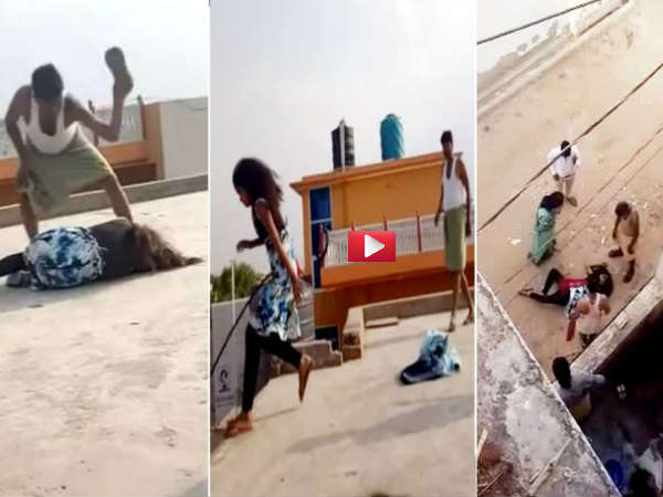 देखें VIDEO: हैवान पिता ने चप्पलों से पीटा, बेरहमी से बचने के लिए छत से कूद गई बेटी देखें VIDEO: हैवान पिता ने चप्पलों से पीटा, बेरहमी से बचने के लिए छत से कूद गई बेटी