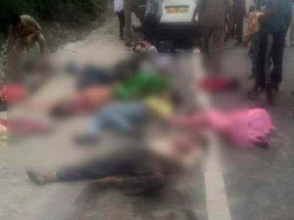 lakhimpur road accident two child scape untouched in this brutal clash lakhimpur road accident two child scape untouched in this brutal clash