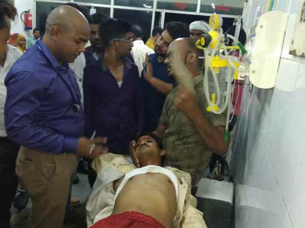 celebratory firing in uttar pradesh shahjahanpur, groom injured celebratory firing in uttar pradesh shahjahanpur, groom injured