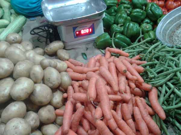 सब्जियों के दाम गिरने का असर