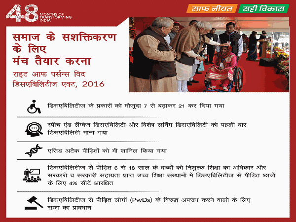 समाज के सशक्तिकरण के लिए मंच तैयार करना