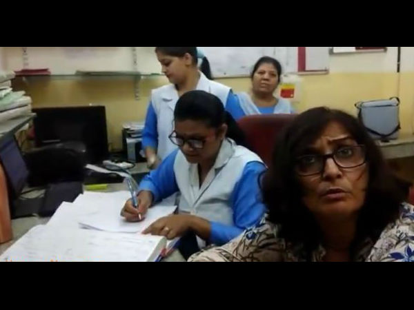 Video: Drunk Lady Doctor giving treatment to the Patients in Panchkula Hospital In Haryana. Video: Drunk Lady Doctor giving treatment to the Patients in Panchkula Hospital In Haryana.