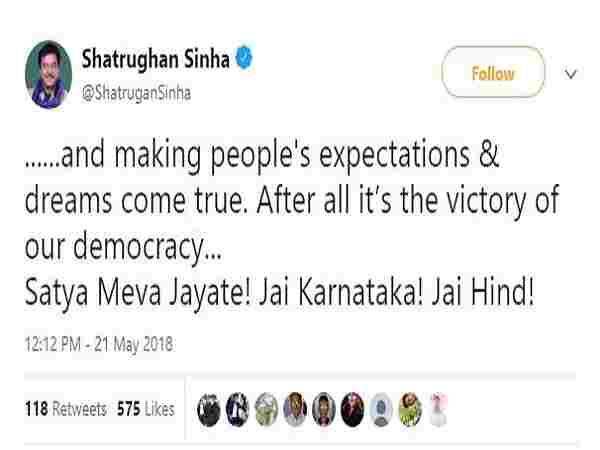 'लोकतंत्र की विजय हुई'