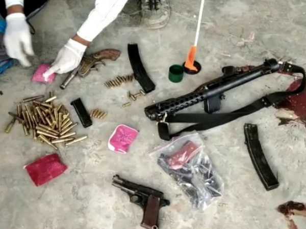 Two gangster killed in encounter by STF in Meerut Two gangster killed in encounter by STF in Meerut