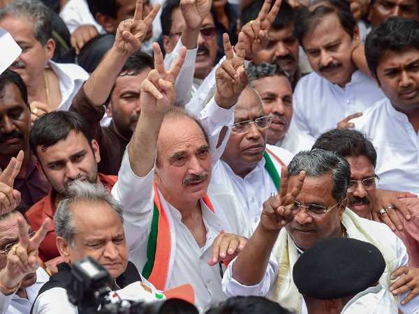 कांग्रस ने तुंरत भेजे अपने दिग्गज नेता