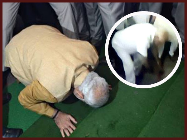 CM Yeddyurappa enters the assembly by bowing down to the steps follows pm modi CM Yeddyurappa enters the assembly by bowing down to the steps follows pm modi