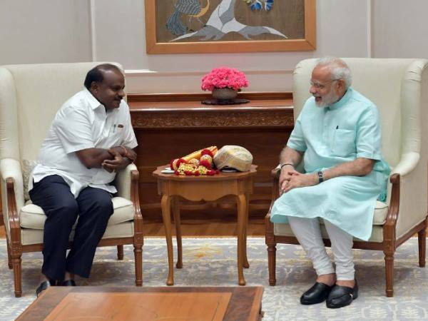 Karnataka, HD Kumaraswamy, Narendra Modi, Delhi, कर्नाटक, एच डी कुमारस्वामी, नरेंद्र मोदी, Kumaraswamy meets Modi Karnataka, HD Kumaraswamy, Narendra Modi, Delhi, कर्नाटक, एच डी कुमारस्वामी, नरेंद्र मोदी, Kumaraswamy meets Modi