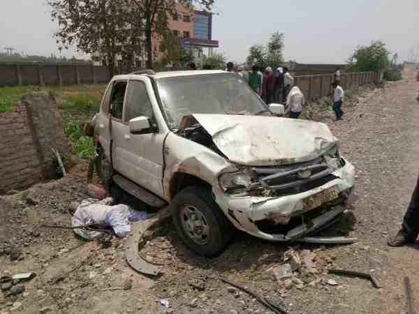 Two killed and five seriously injured in accident in Allahabad Two killed and five seriously injured in accident in Allahabad