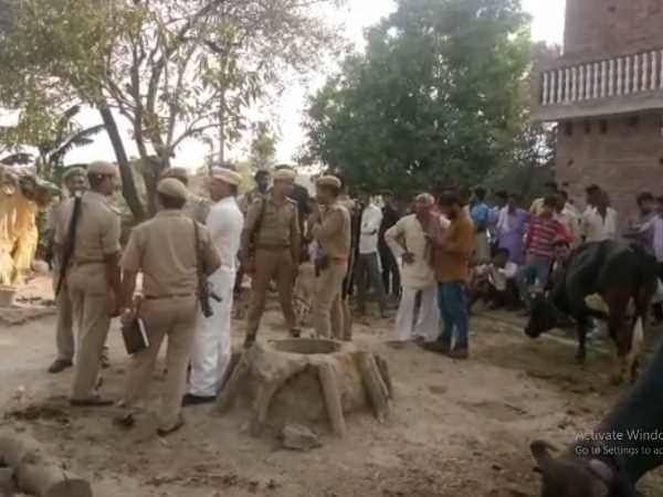 Brother sets his sister on fire for property in Mainpuri Brother sets his sister on fire for property in Mainpuri