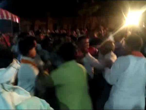 In front of BJP MP Ramshankar Katheria, kick-started two group In front of BJP MP Ramshankar Katheria, kick-started two group