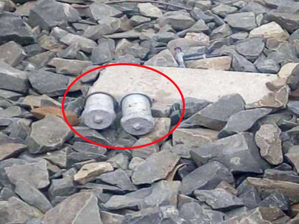 Two live bombs found on railway track in Katihar Two live bombs found on railway track in Katihar