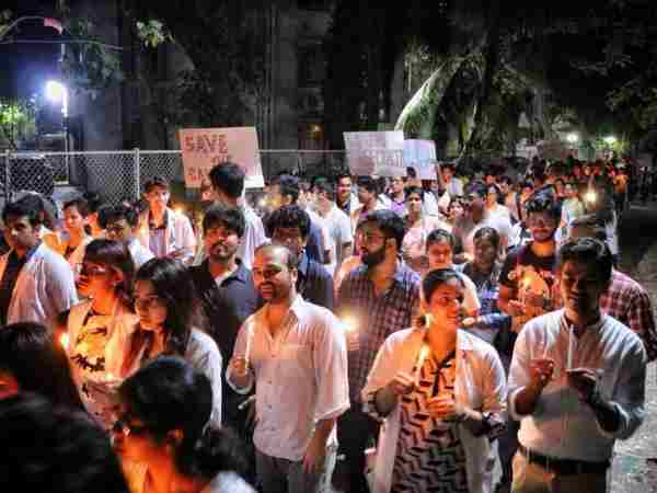 Strike by resident doctors in Mumbai J J hospital Strike by resident doctors in Mumbai J J hospital