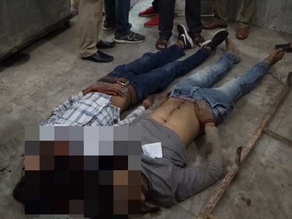 Two gangster killed in encounter by STF in Meerut Two gangster killed in encounter by STF in Meerut