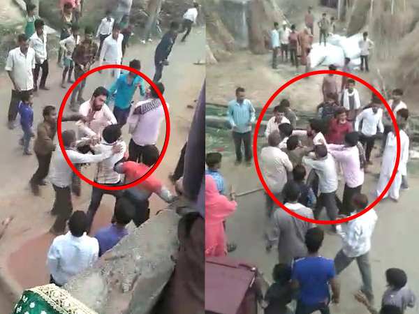 kannauj fight between 2 party in marriage goes viral kannauj fight between 2 party in marriage goes viral