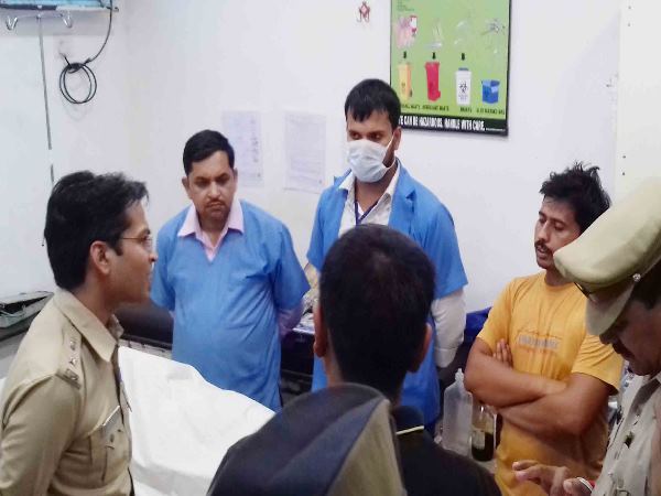 hapur up police inspector shot dead hapur up police inspector shot dead