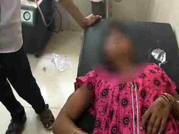 Father in law throws acid on his daughter in laws face in Allahabad Father in law throws acid on his daughter in laws face in Allahabad
