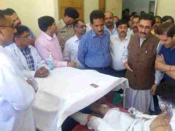 Cylinder ruptures:two people died,27 injured Cylinder ruptures:two people died,27 injured