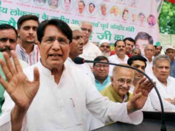 BJP attacked on RLD supremo Ajit Singh visit in riot affected region in Kairana BJP attacked on RLD supremo Ajit Singh visit in riot affected region in Kairana
