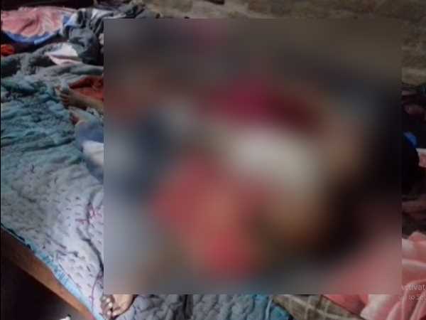 Lakhisarai found dead bodies of five people of same family Lakhisarai found dead bodies of five people of same family