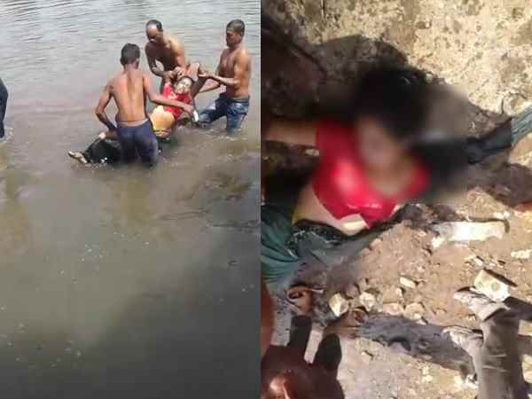 Aunty and two children drowned in pune, maharashtra Aunty and two children drowned in pune, maharashtra