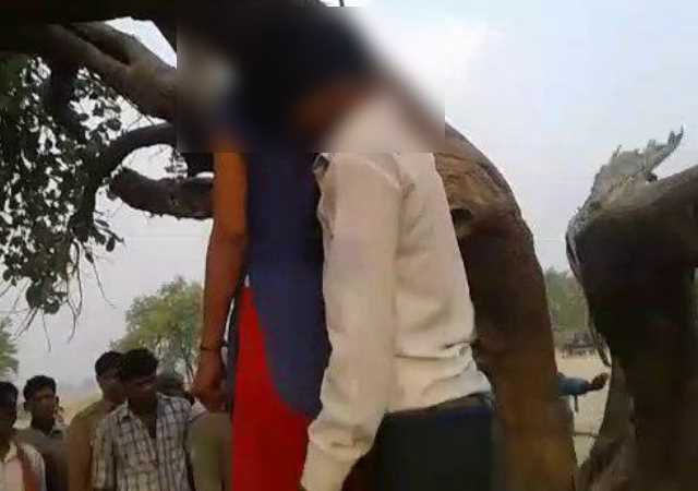 Suicide of a lover couple in Mathura Suicide of a lover couple in Mathura