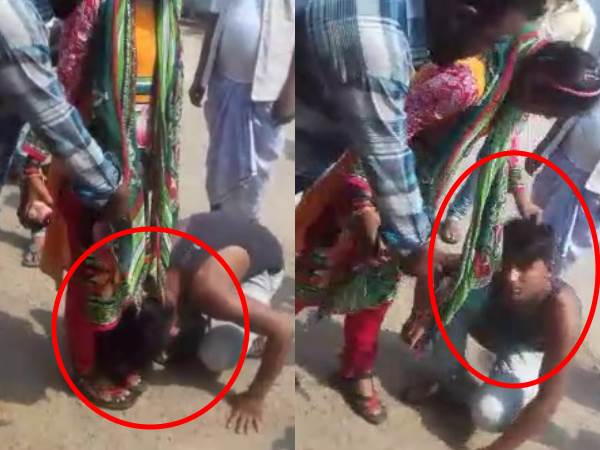 bahraich woman beaten a man who molested her over call bahraich woman beaten a man who molested her over call